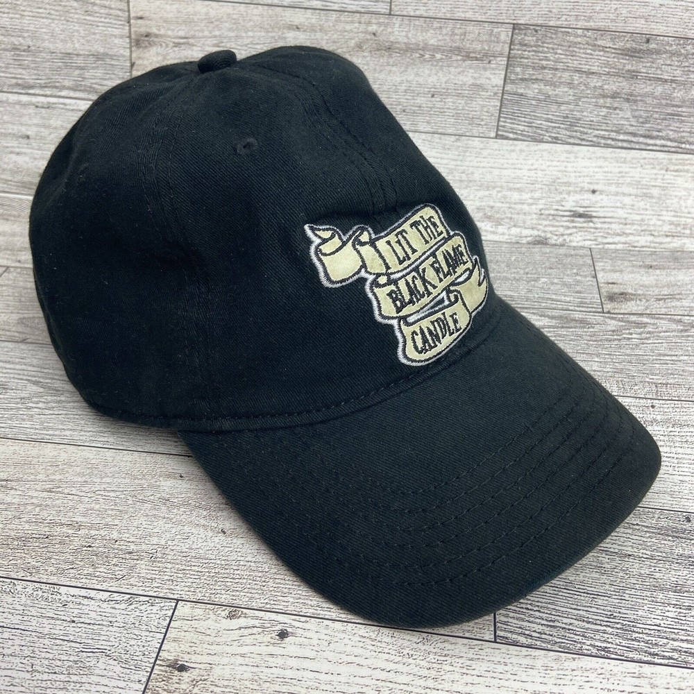 Disney Hocus Pocus Hat I Lit The Black Flame Candle Embroidered Adjustable Cap - Picture 13 of 15